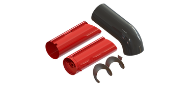 LANAUGCIHK -- Unloading auger extension kit for Case IH® combines